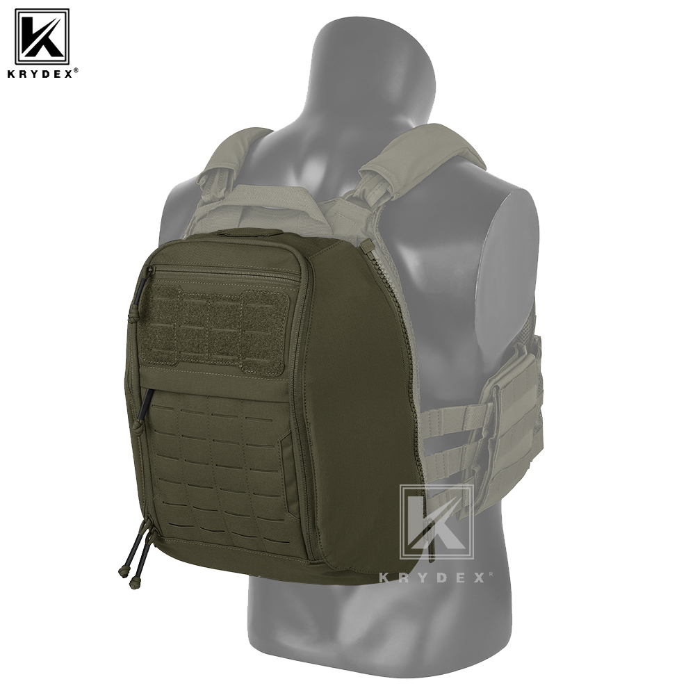 Hydration Vest - Тактическая накладка KRYDEX на спину, сумка-рюкзак