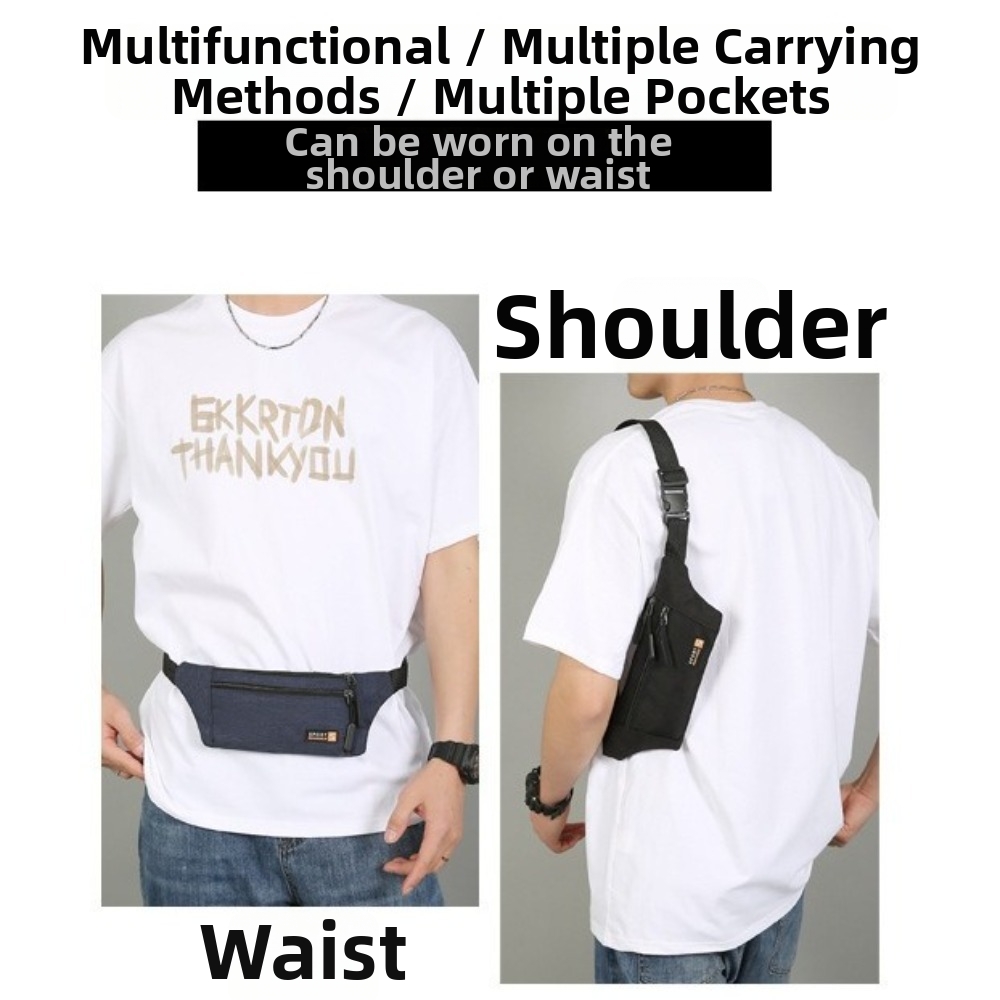 Running Belt - Новая мужская поясная сумка из ткани