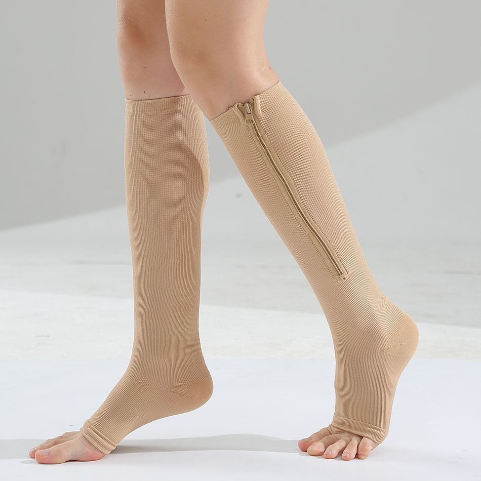 Sports Socks - Спортивные компрессионные носки для бега, однотонные,