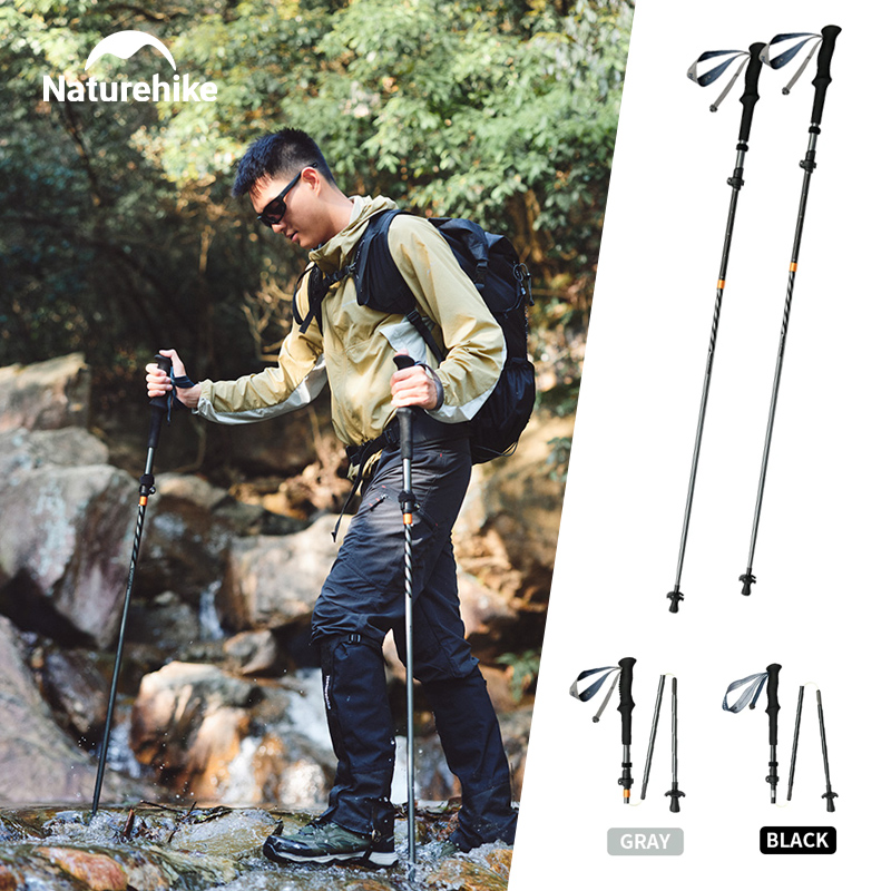 Треккинговые палки Naturehike  – обзор и цена Trekking Pole Carbon