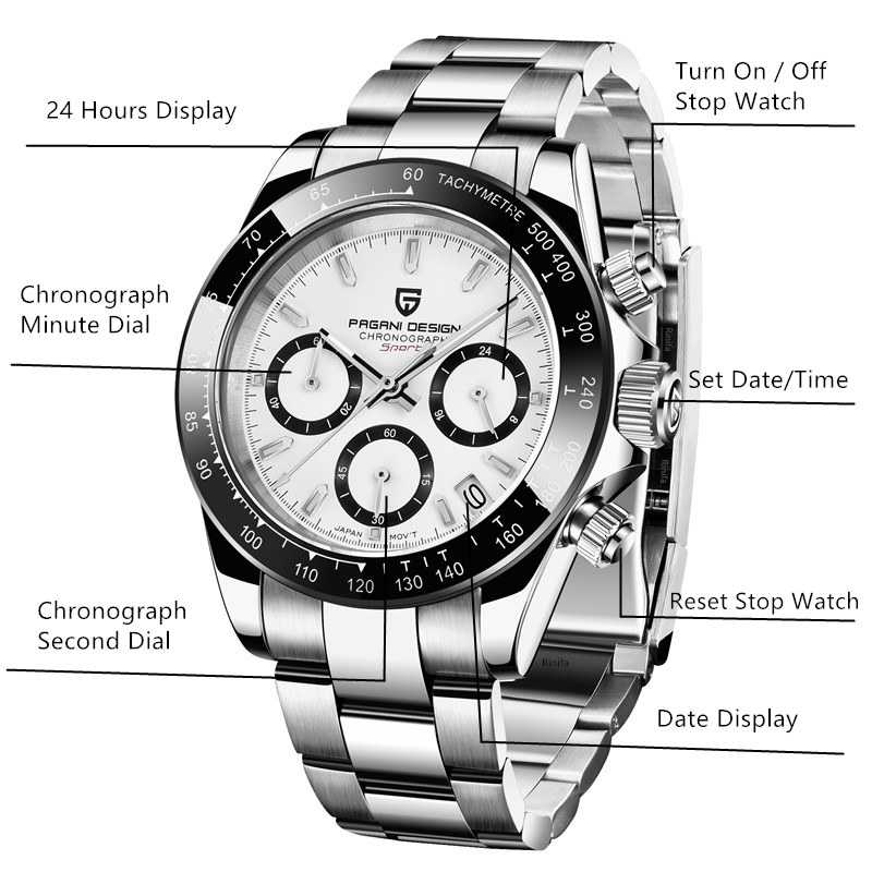 PAGANI DESIGN – хронограф-секу – обзор и цена Running Watch