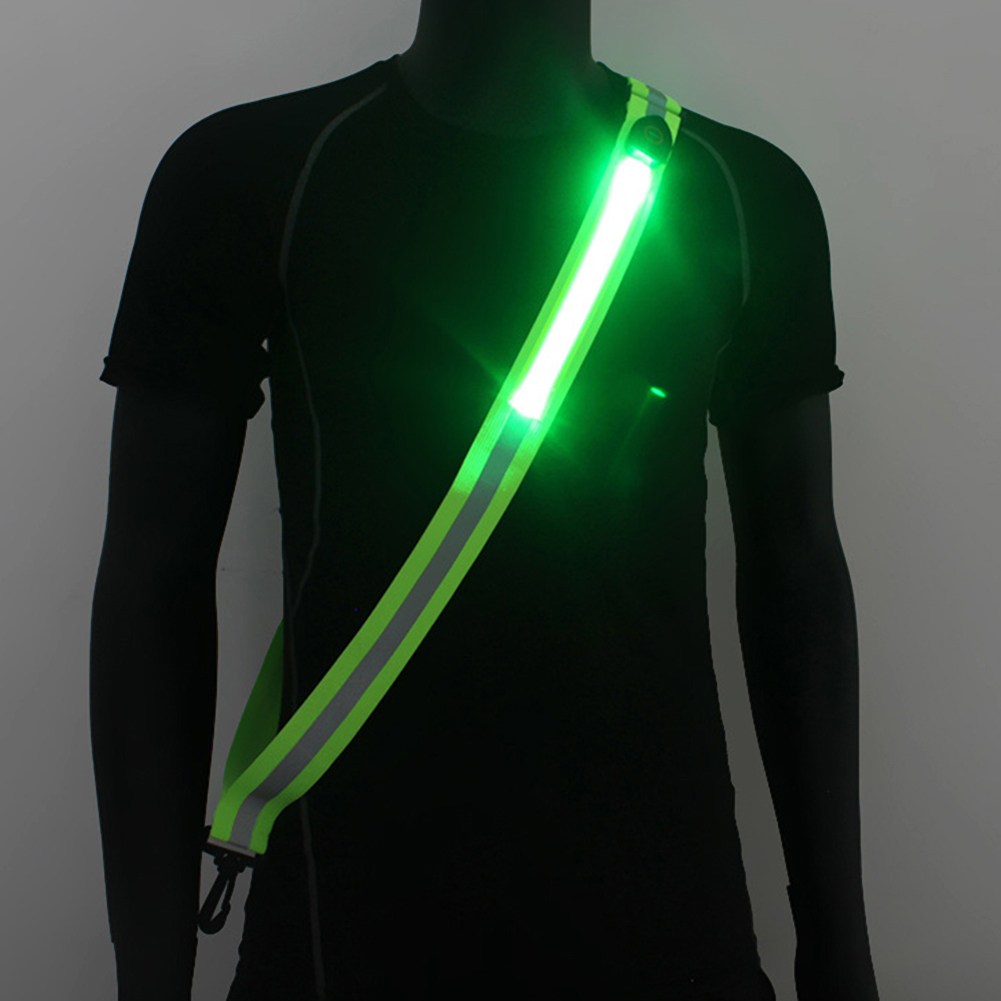 Светоотражающий пояс для бега  – обзор и цена Running Visibility Gear