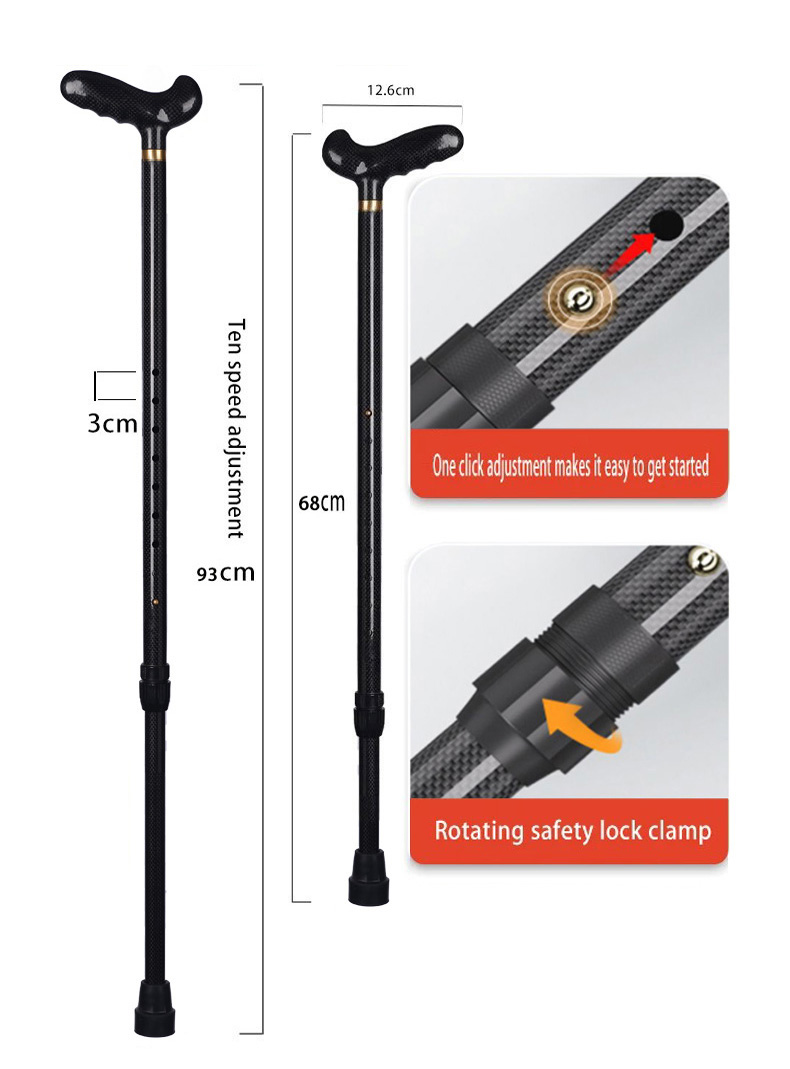Телескопическая карбоновая тро – обзор и цена Trekking Pole Carbon