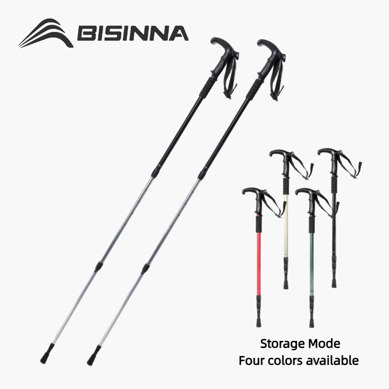 BISINNA 2 шт. Трекинговые палк – обзор и цена Trekking Pole Carbon