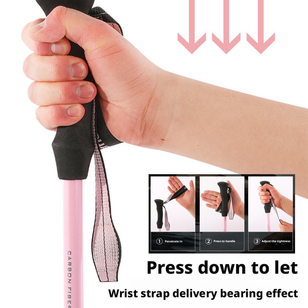 Сверхлегкие складные треккинго – обзор и цена Trekking Pole Carbon
